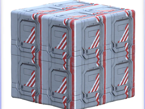 SciFi Seamless Texture CG Textures