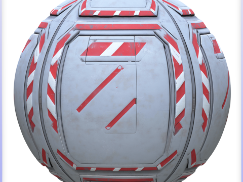 SciFi Seamless Texture CG テクスチャ