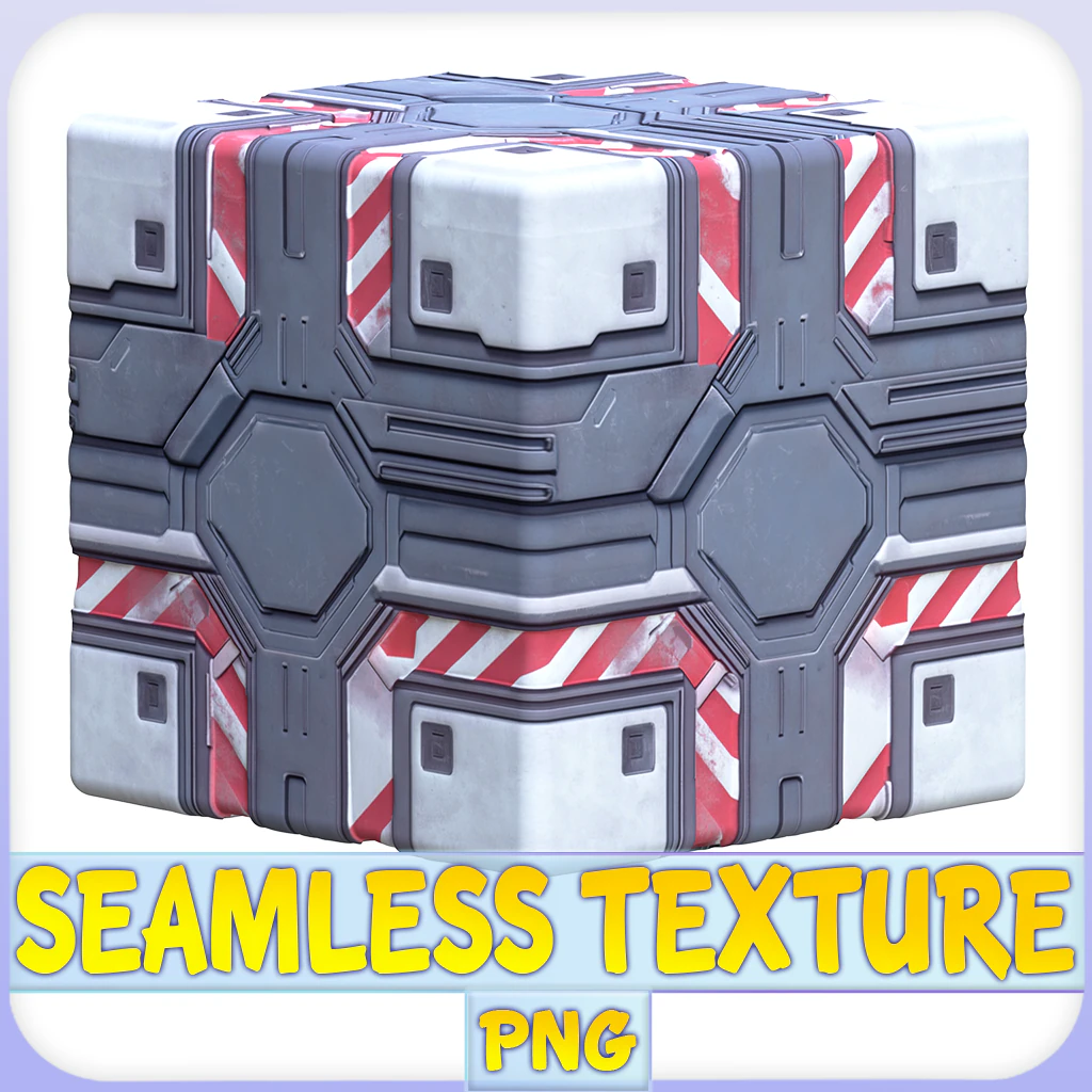 SciFi Seamless Texture CG Textures .c4d .max .obj .3ds .fbx .stl .blend 