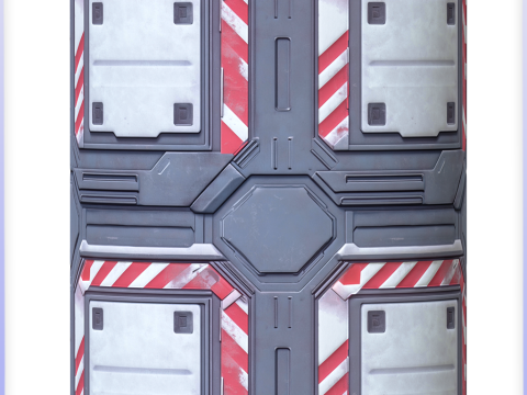 SciFi Seamless Texture CG टेक्स्चर्स