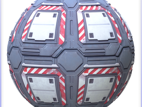 SciFi Seamless Texture CG टेक्स्चर्स
