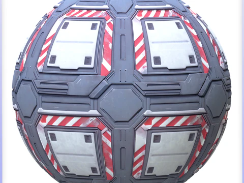 SciFi Seamless Texture CG Textures