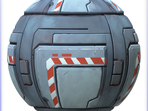 SciFi Seamless Texture CG テクスチャ