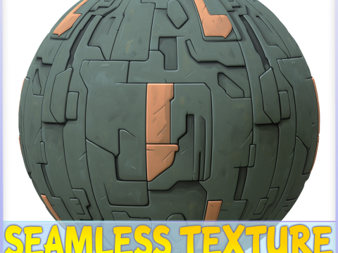 SciFi Seamless Texture CG 텍스쳐