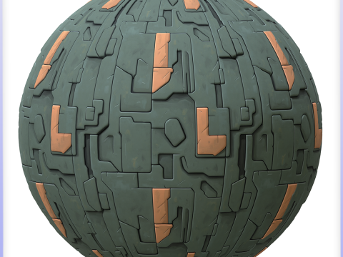 SciFi Seamless Texture Texturas CG