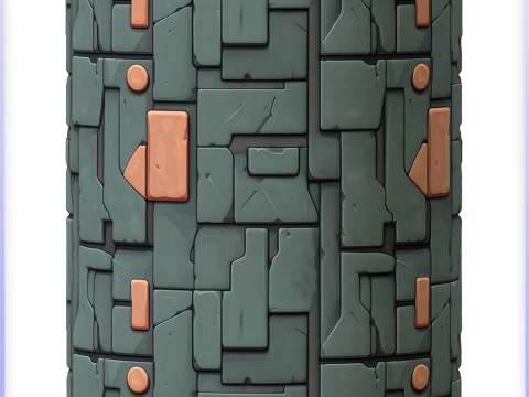 SciFi Seamless Texture CG Textures