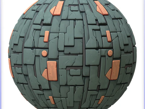SciFi Seamless Texture CG Textures