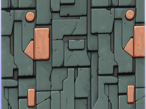SciFi Seamless Texture CG Textures