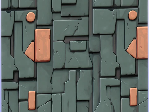 SciFi Seamless Texture CG Textures