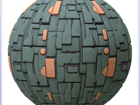 SciFi Seamless Texture CG Textures