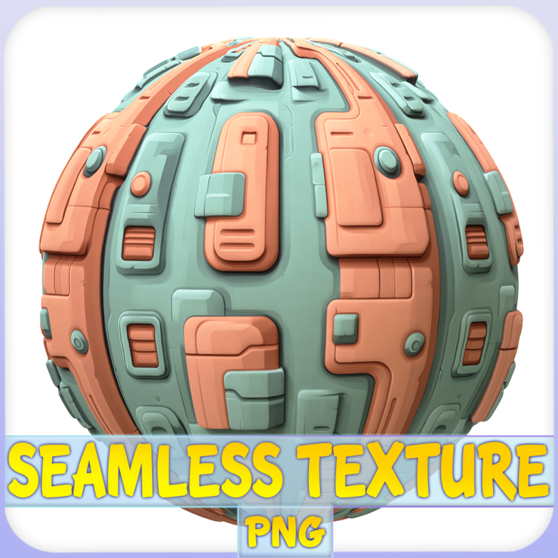 SciFi Seamless Texture Texturas CG .c4d .max .obj .3ds .fbx .stl .blend 