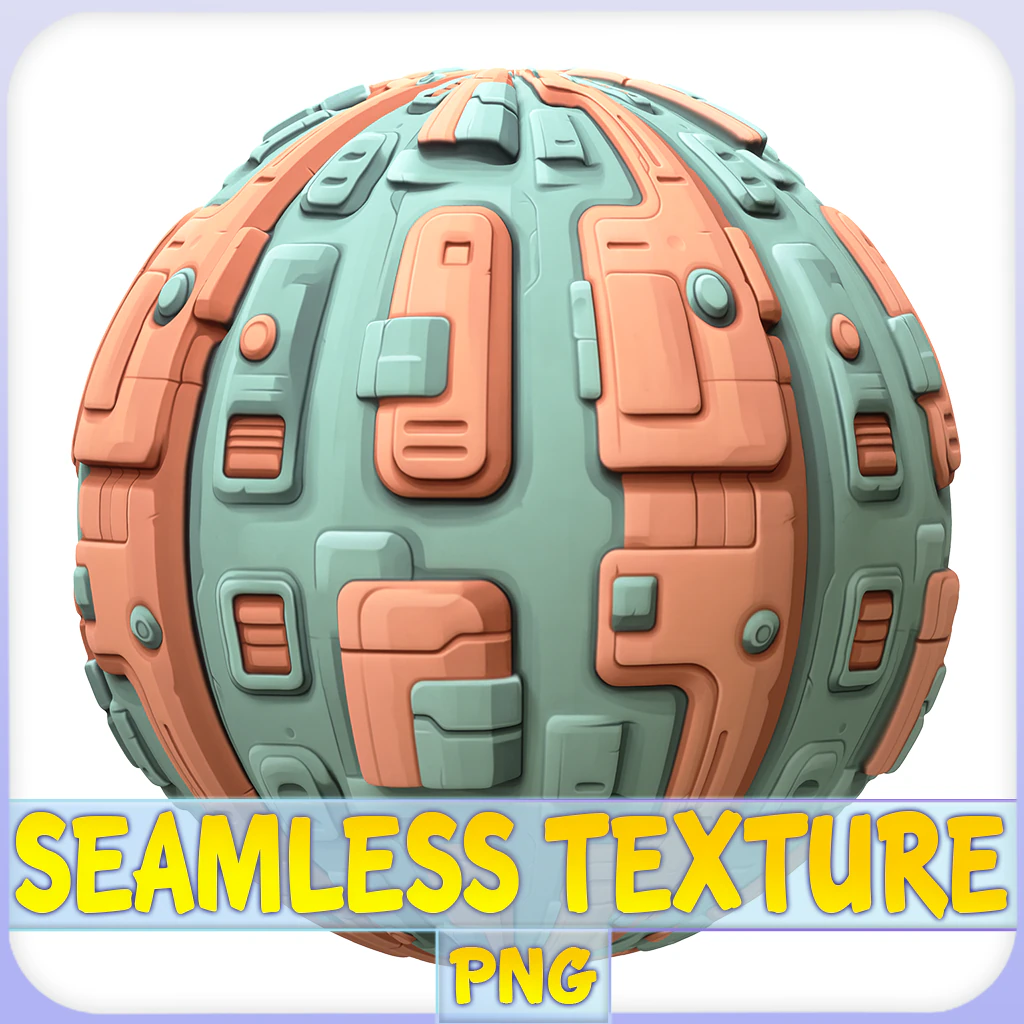 SciFi Seamless Texture CG Textures .c4d .max .obj .3ds .fbx .stl .blend 