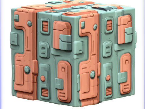 SciFi Seamless Texture Texturas CG