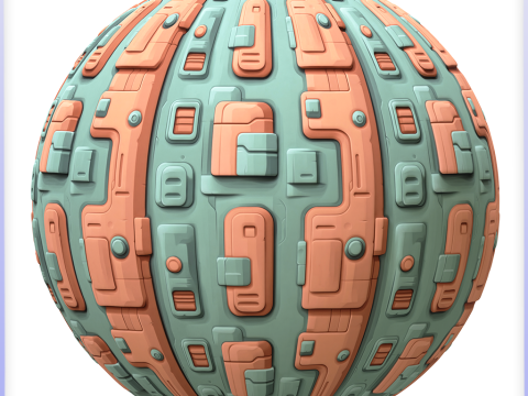 SciFi Seamless Texture Texturas CG
