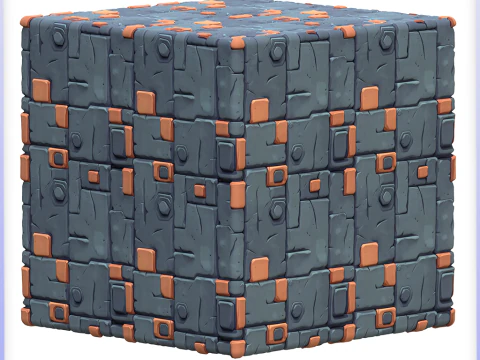 SciFi Seamless Texture CG Textures