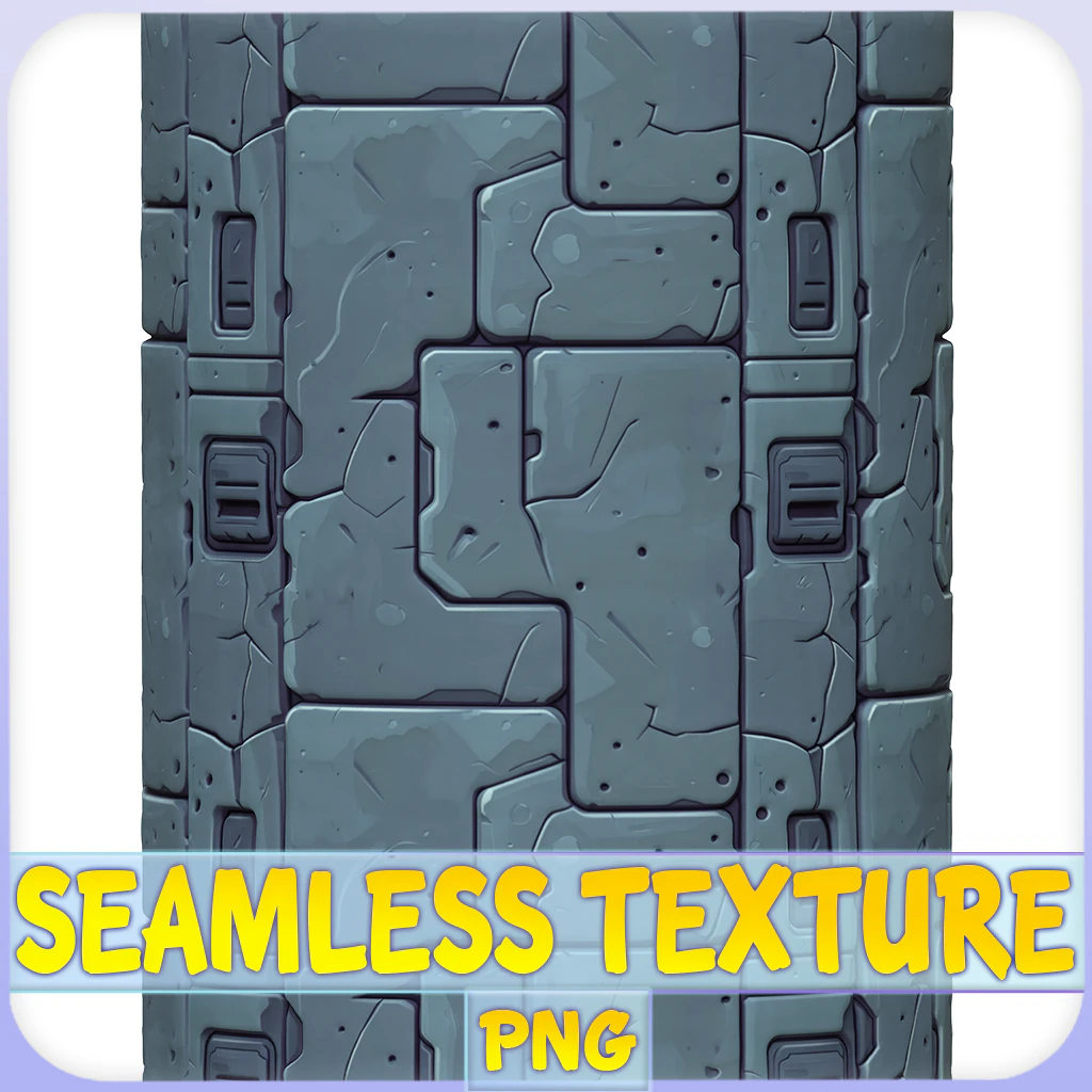 SciFi Seamless Texture CG Textures .c4d .max .obj .3ds .fbx .stl .blend 