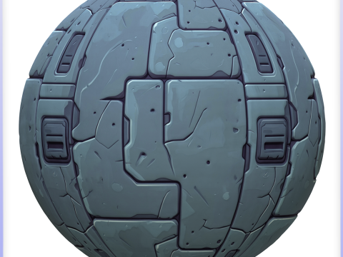 SciFi Seamless Texture CG 纹理