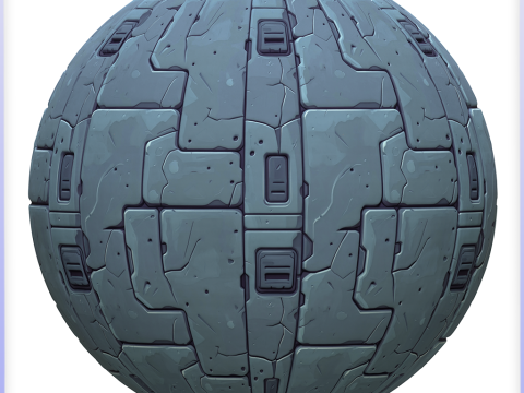 SciFi Seamless Texture CG 纹理