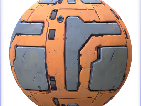 SciFi Seamless Texture CG Textures