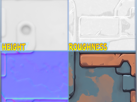 SciFi Seamless Texture CG Texturen