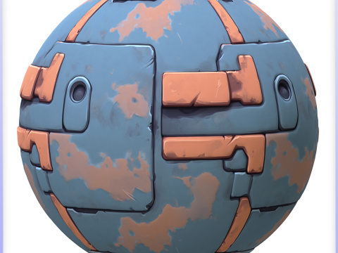 SciFi Seamless Texture CG Texturen