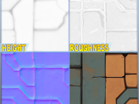 SciFi Seamless Texture CG 텍스쳐