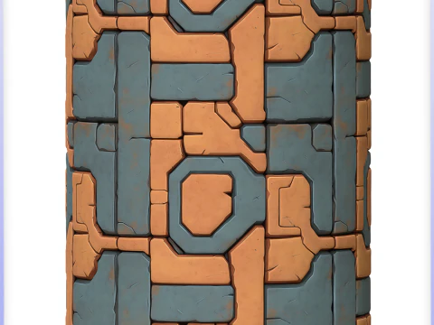 Научно-фантастическая бесшовная текстура CG Текстуры