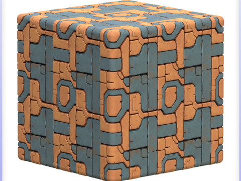 SciFi Seamless Texture CG 텍스쳐