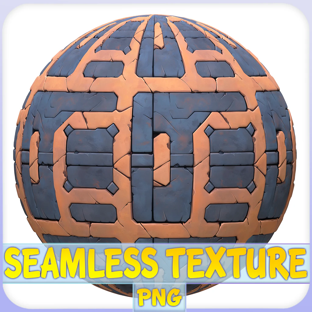 SciFi Seamless Texture CG Textures .c4d .max .obj .3ds .fbx .stl .blend 