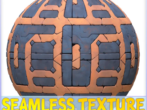 SciFi सीमलेस बनावट CG टेक्स्चर्स