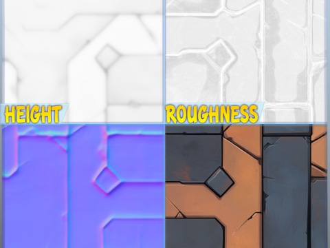 SciFi Seamless Texture Texturas CG