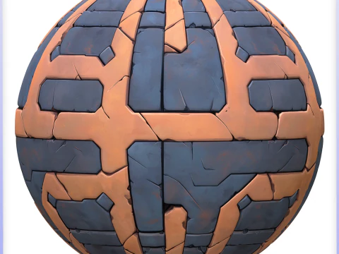 SciFi Seamless Texture CG Textures