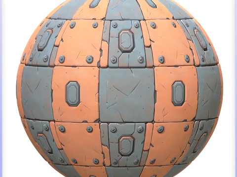 SciFi Seamless Texture CG Textures