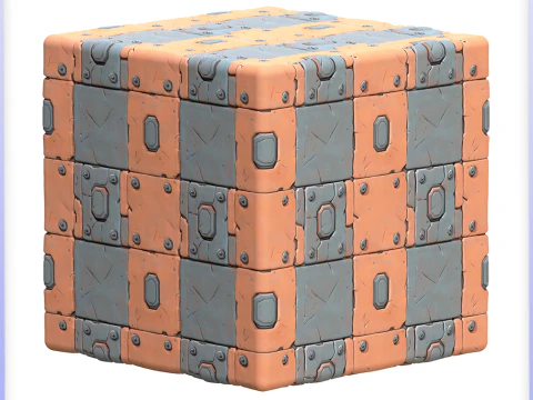 SciFi Seamless Texture CG Textures