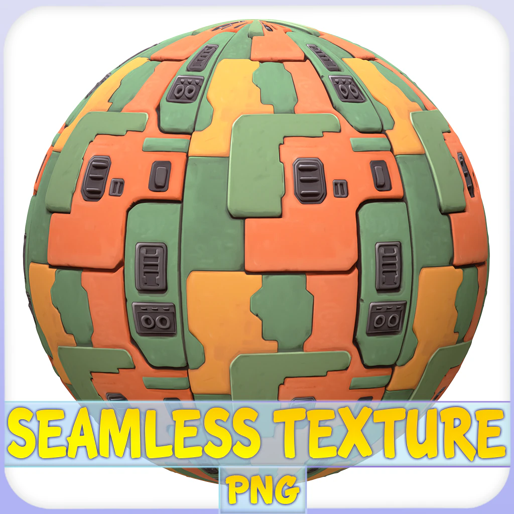 SciFi Seamless Texture CG Textures .c4d .max .obj .3ds .fbx .stl .blend 