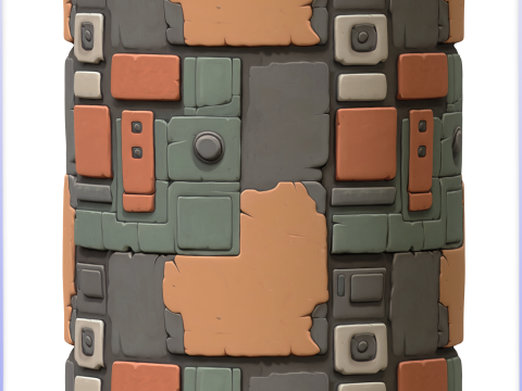 SciFi Seamless Texture Texturas CG