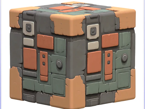 Научно-фантастическая бесшовная текстура CG Текстуры