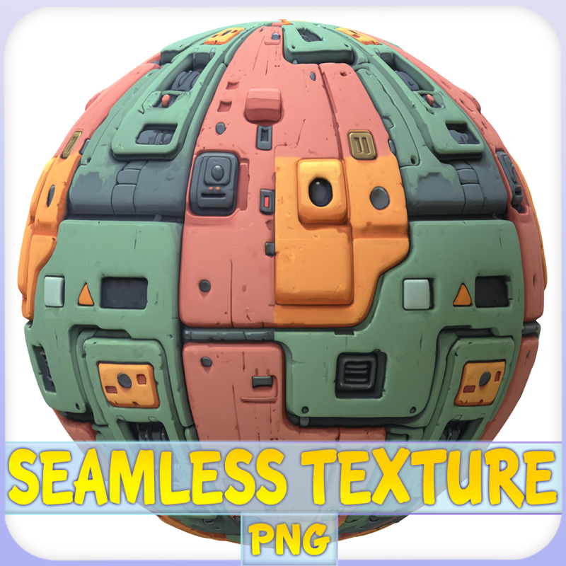 SciFi Seamless Texture Texturas CG .c4d .max .obj .3ds .fbx .stl .blend 