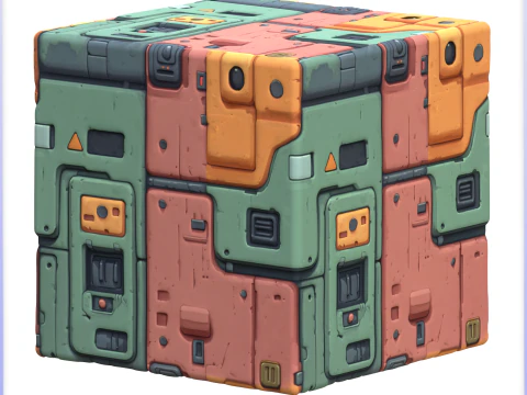 Texture transparente de science-fiction CG Textures