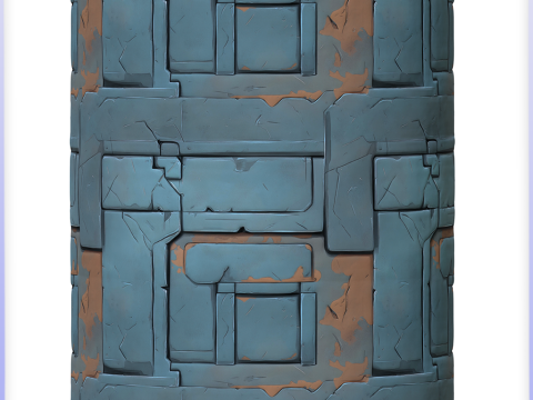 SciFi Seamless Texture CG テクスチャ