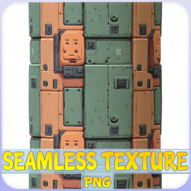 SciFi Seamless Texture Tekstur CG .c4d .max .obj .3ds .fbx .stl .blend 