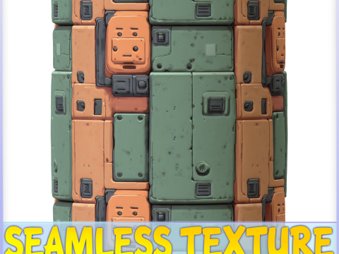SciFi Seamless Texture CG 텍스쳐