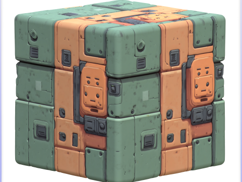 SciFi Seamless Texture Tekstur CG