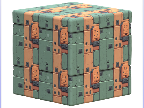 SciFi Seamless Texture Tekstur CG