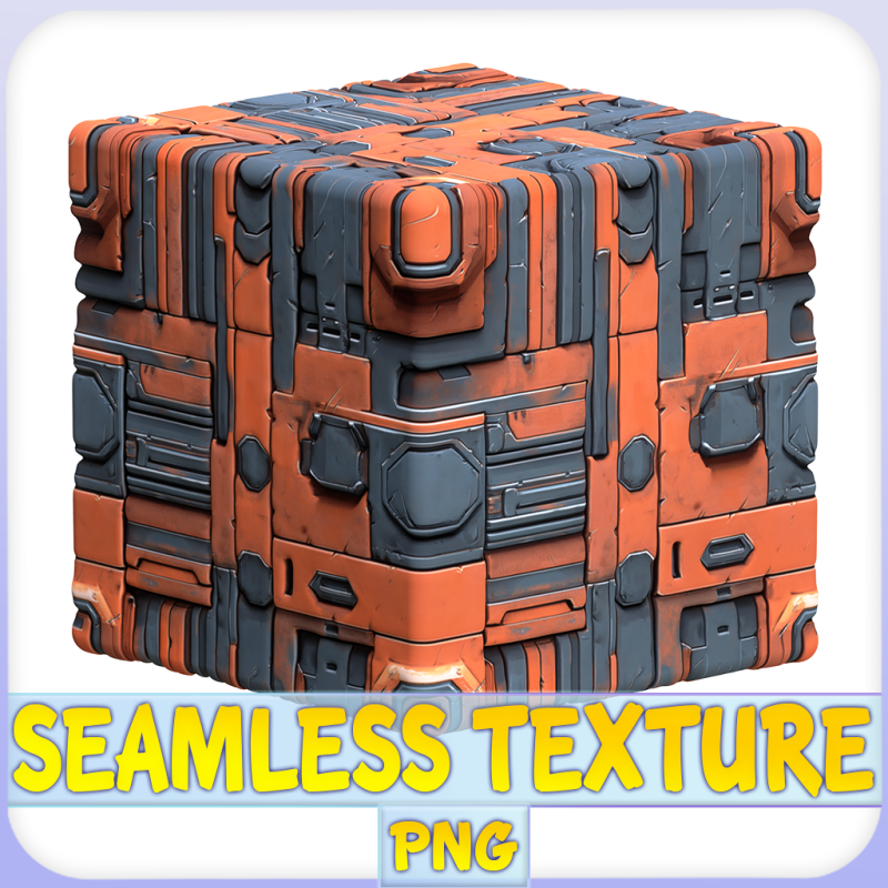 SciFi Seamless Texture Tekstur CG .c4d .max .obj .3ds .fbx .stl .blend 