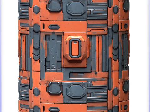 Struttura senza giunte di fantascienza CG Textures