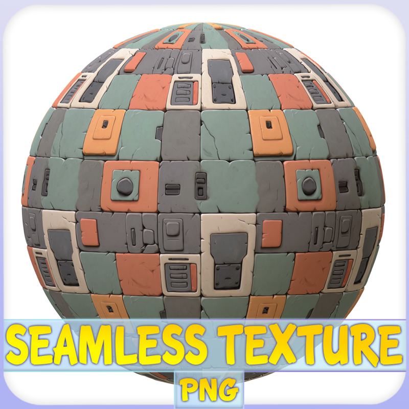 SciFi Seamless Texture Texturas CG .c4d .max .obj .3ds .fbx .stl .blend