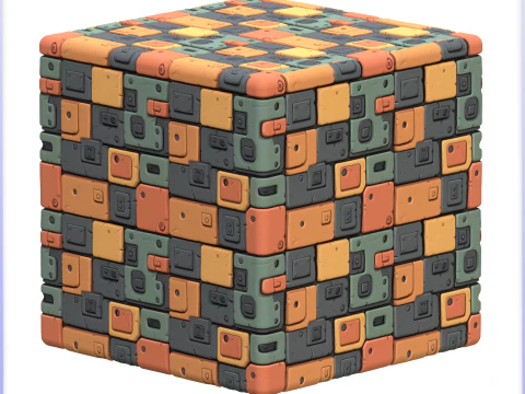 Texture transparente de science-fiction CG Textures