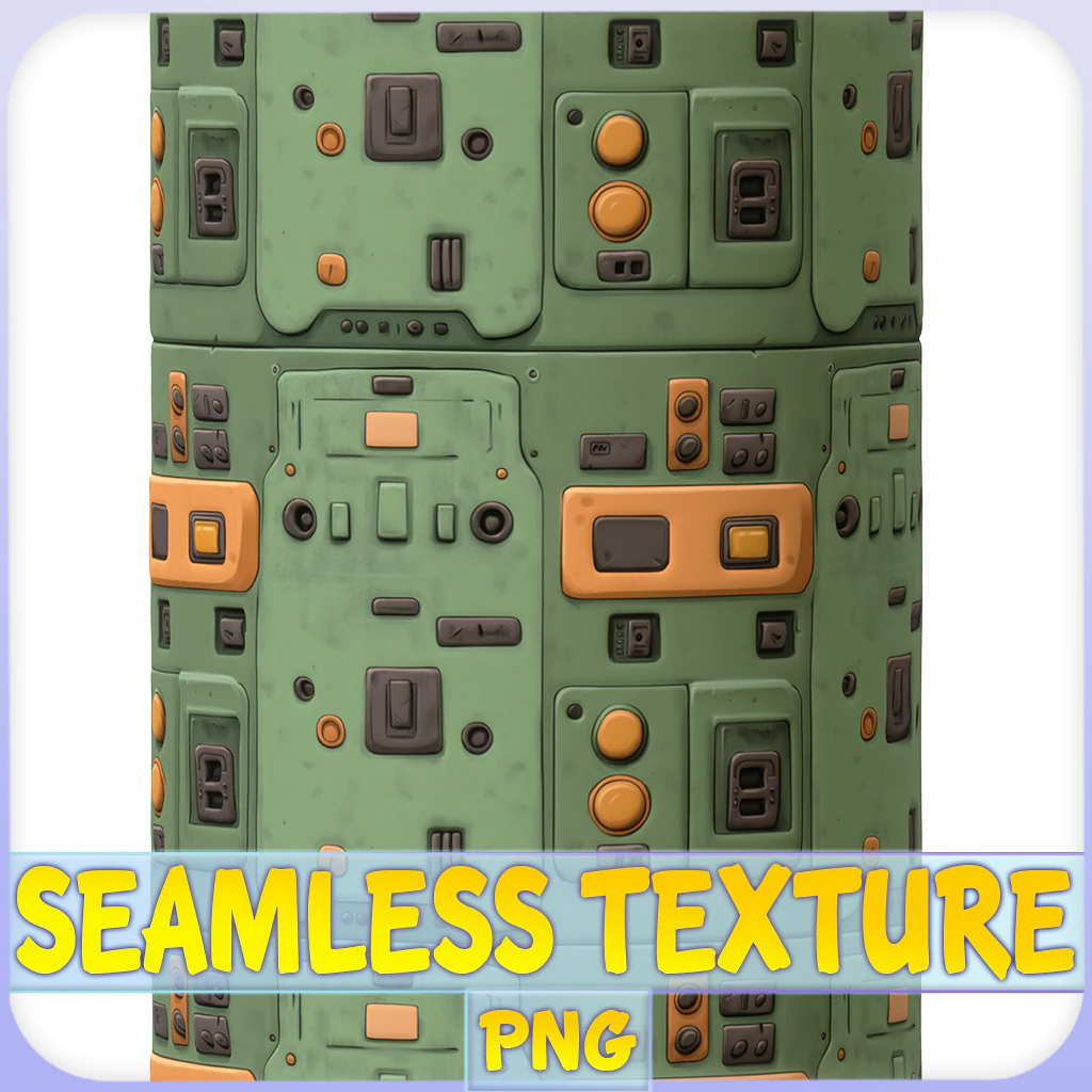 SciFi Seamless Texture CG Textures .c4d .max .obj .3ds .fbx .stl .blend