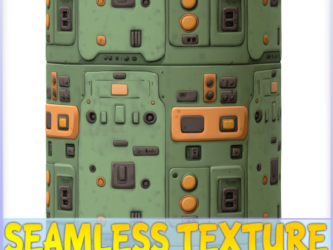 SciFi Seamless Texture CG Текстури